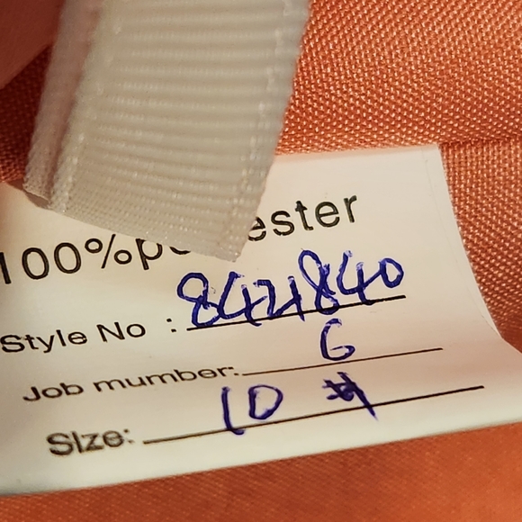 Pink new with tags wedding lace dress size 10 - Picture 10 of 10